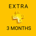PlayStation Plus 3 Months Extra [Digital account]