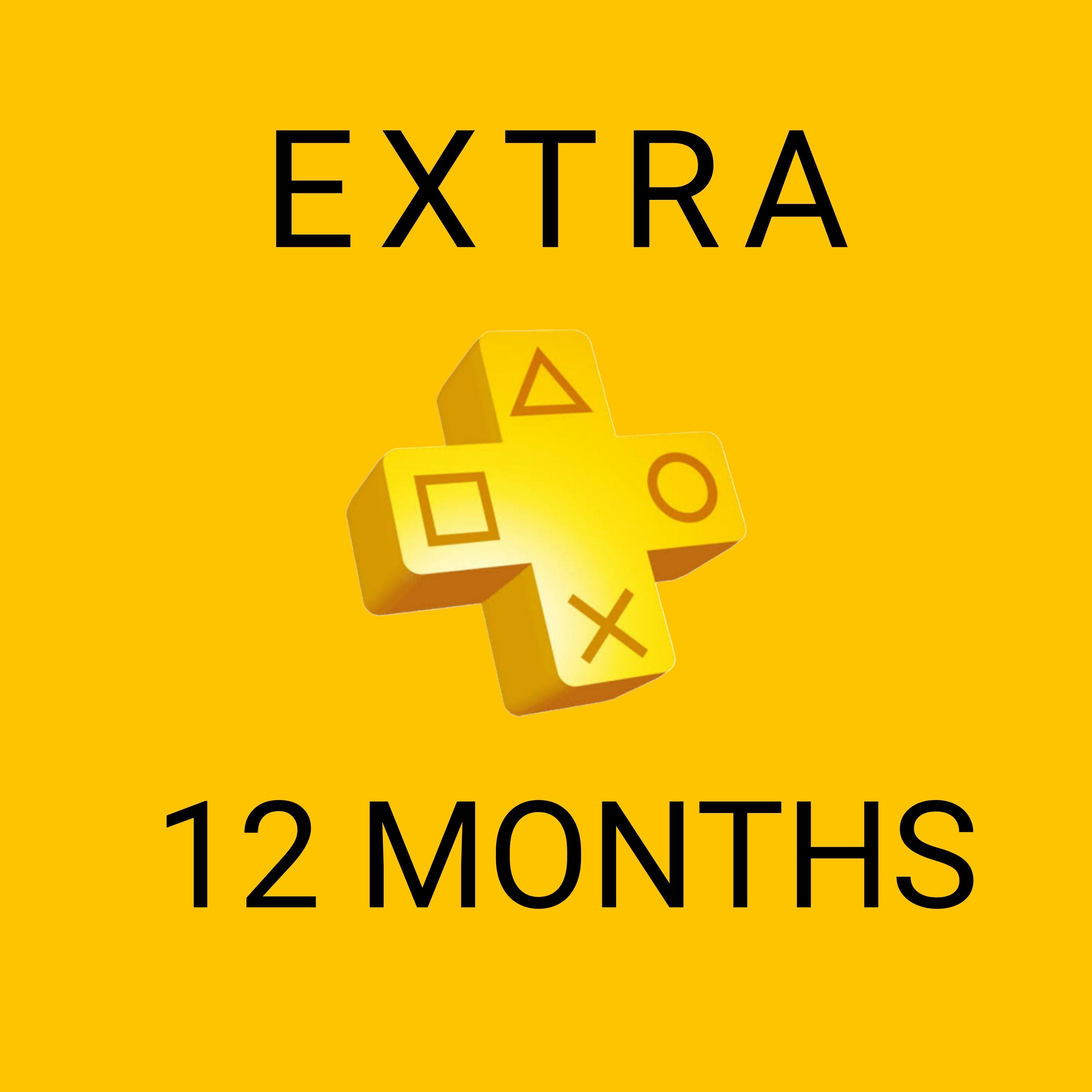 PlayStation Plus 12 Months Extra [Digital account]