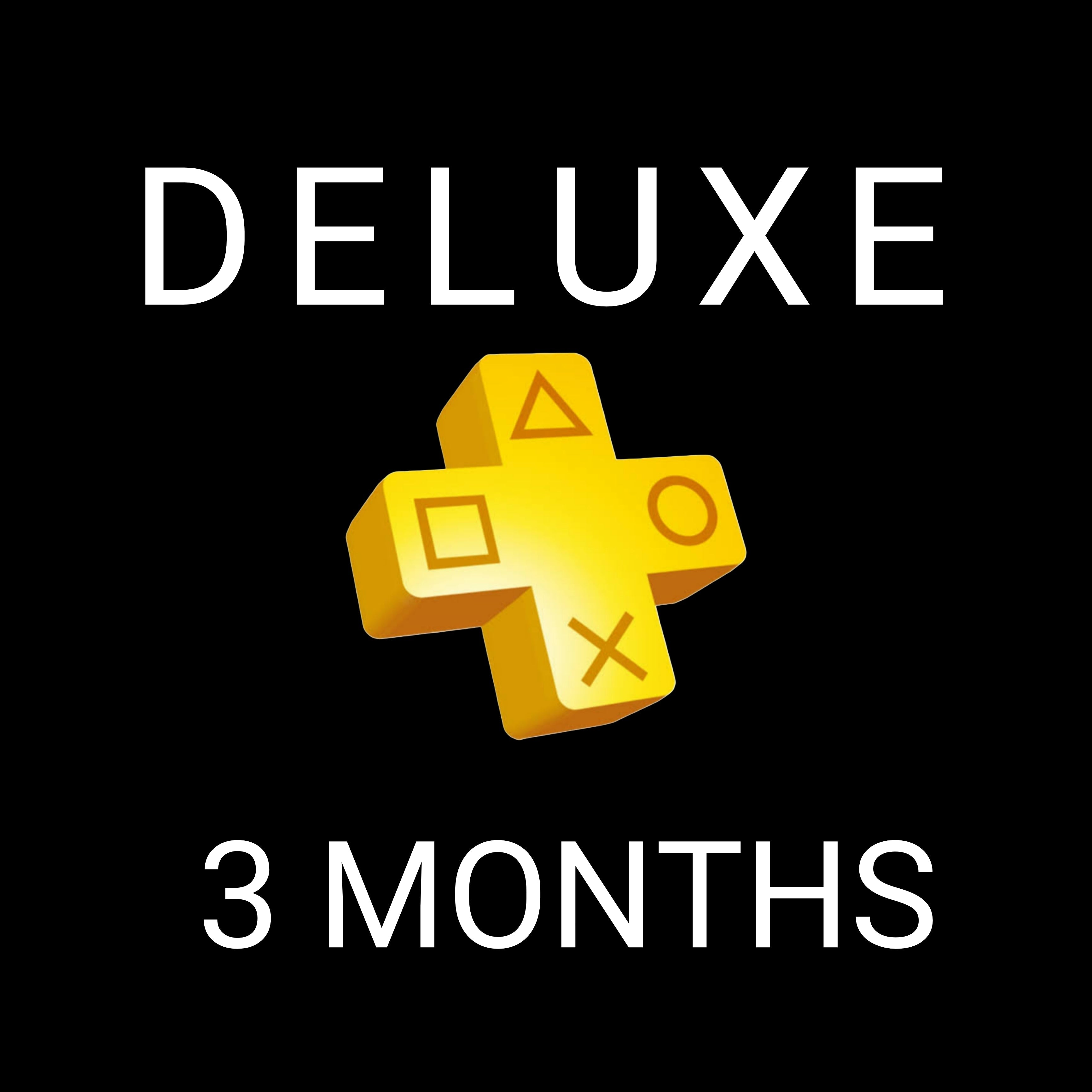 PlayStation Plus 3 Months Deluxe [Digital account]