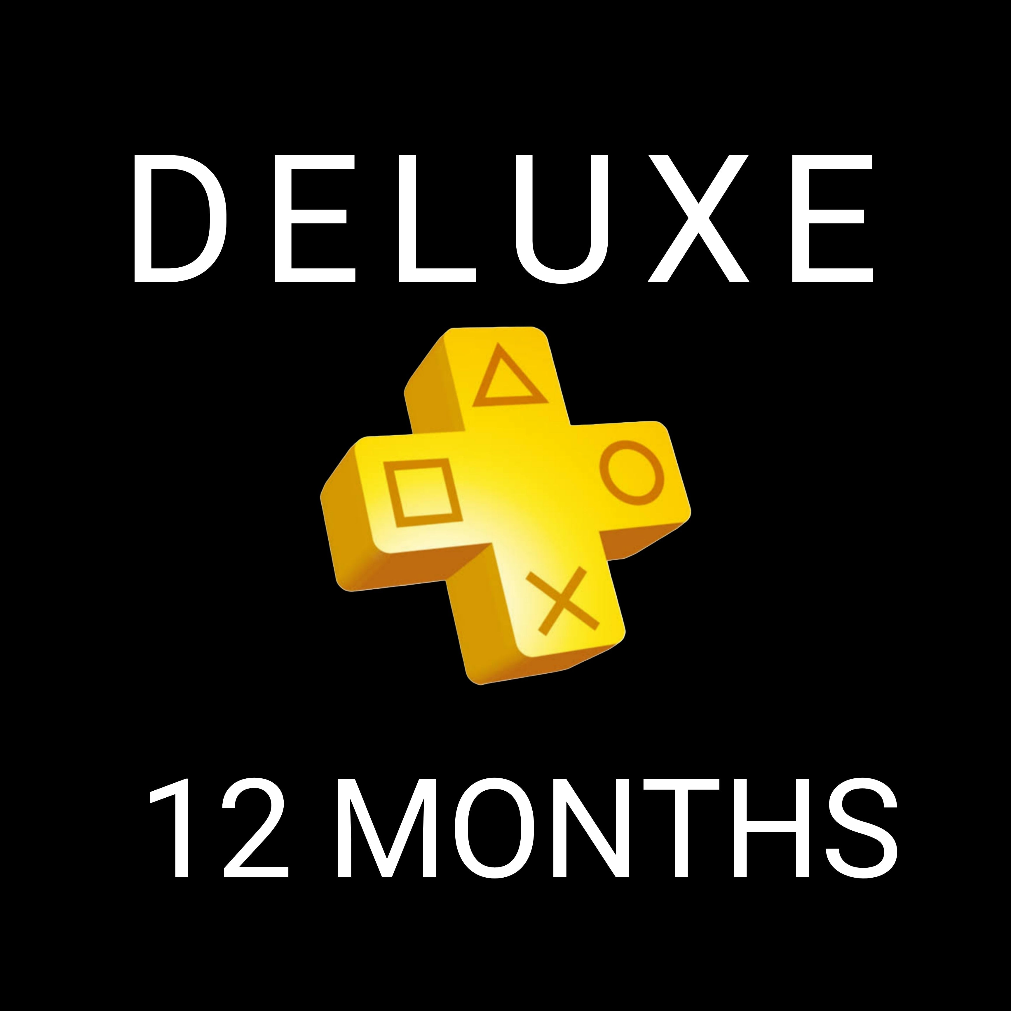 PlayStation Plus 12 Months Deluxe [Digital account]