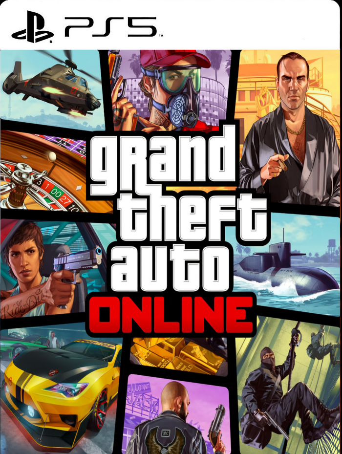 Gta 5 [ps5 online version only] [Digital account]